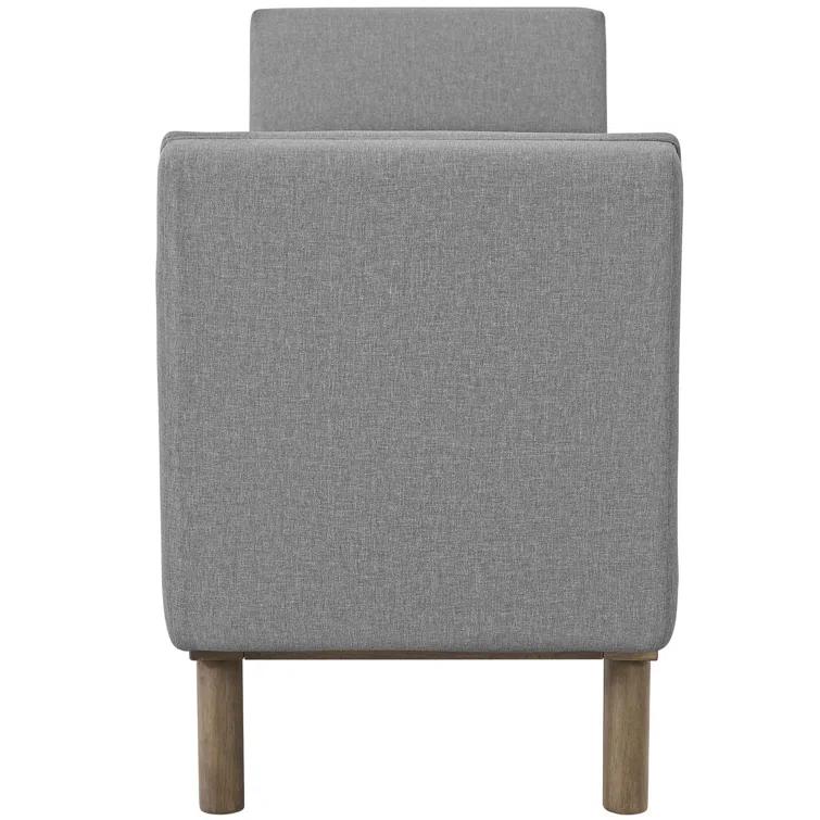 Modway Haven Tufted Button Upholstered Fabric Accent Bench