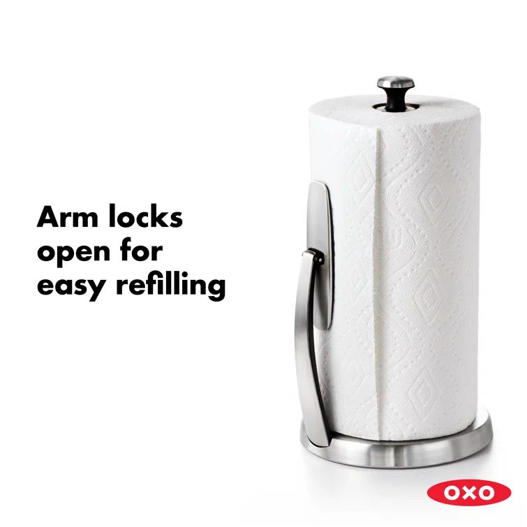 OXO ® Spring Arm Paper Towel Holder