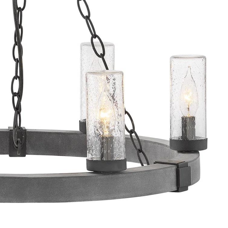 Sawyer 6 - Bulb 23.25" H Outdoor Chandelier