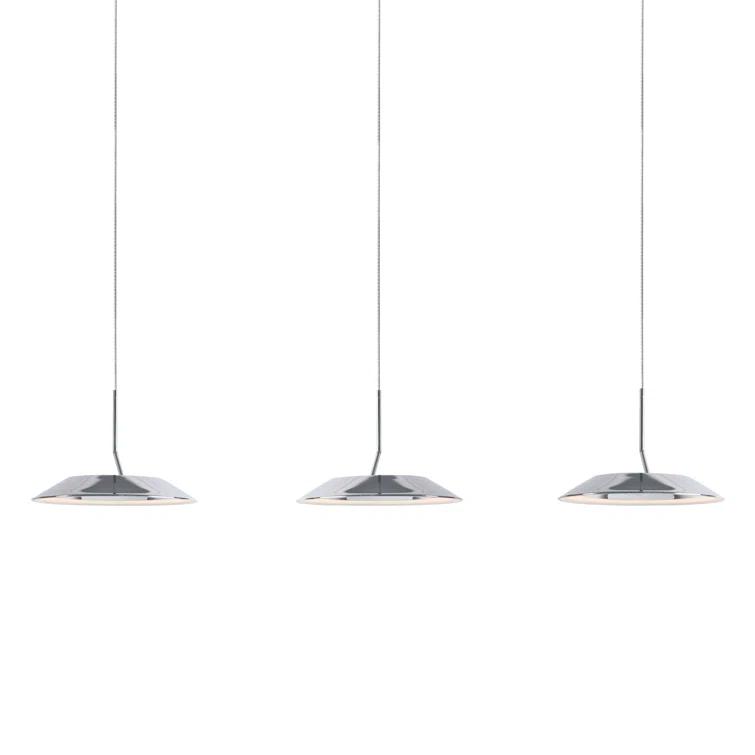 Koncept Technologies Inc Royyo 3 - Light LED Kitchen Island Pendant