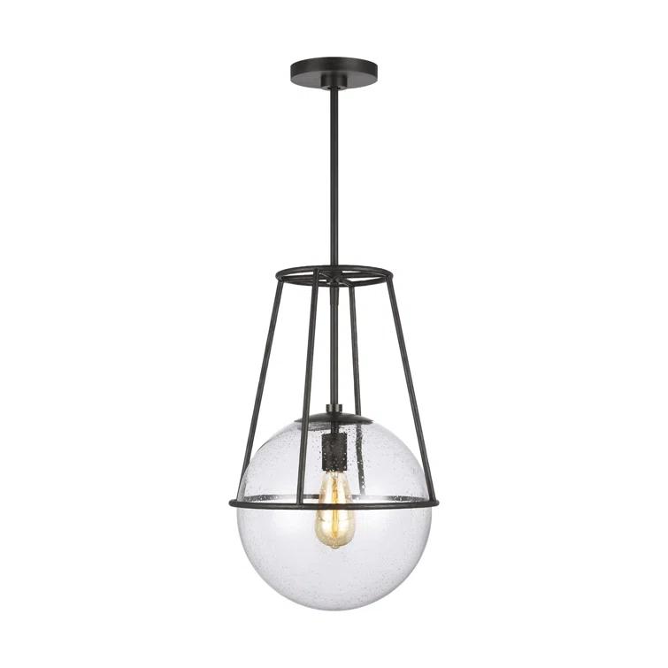 Atlas 1 - Light Aged Iron Single Pendant