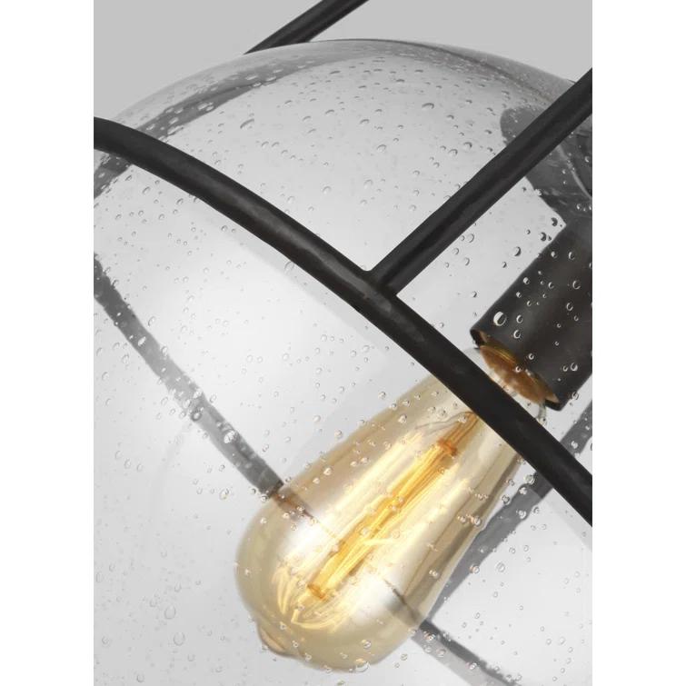 Atlas 1 - Light Aged Iron Single Pendant