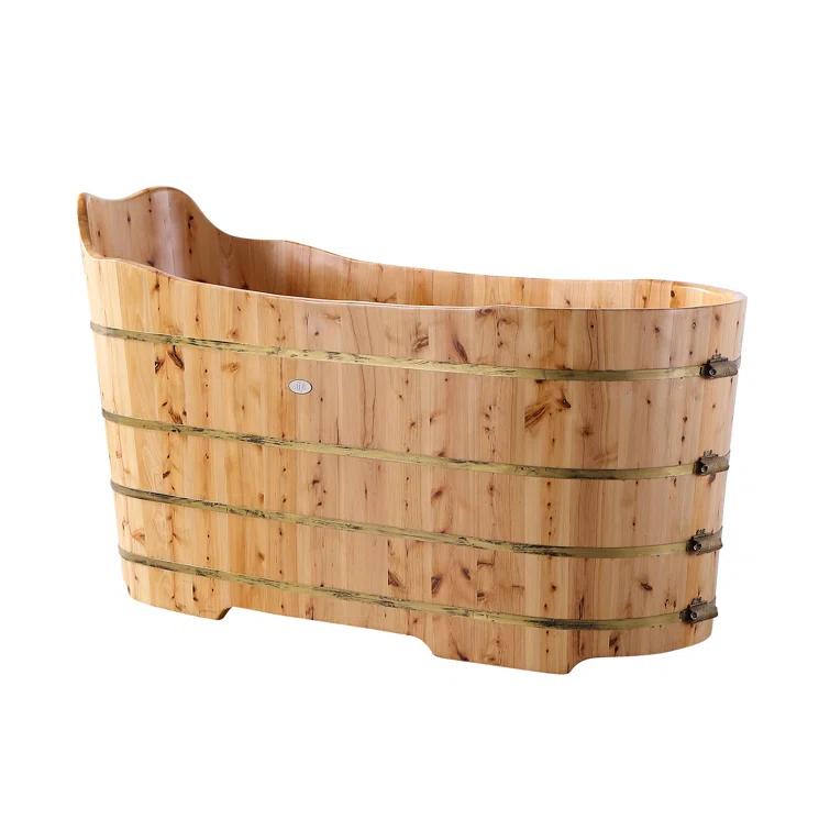 59'' x 25.6'' Freestanding Soaking Solid Surface Bathtub