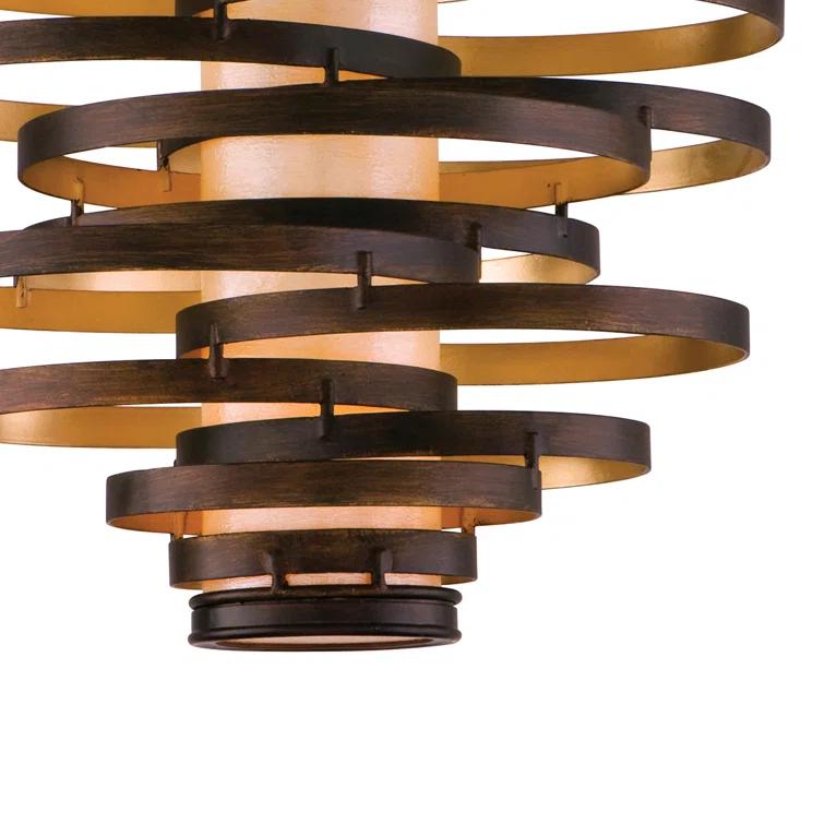 Corbett Lighting Vertigo Unique Geometric Chandelier