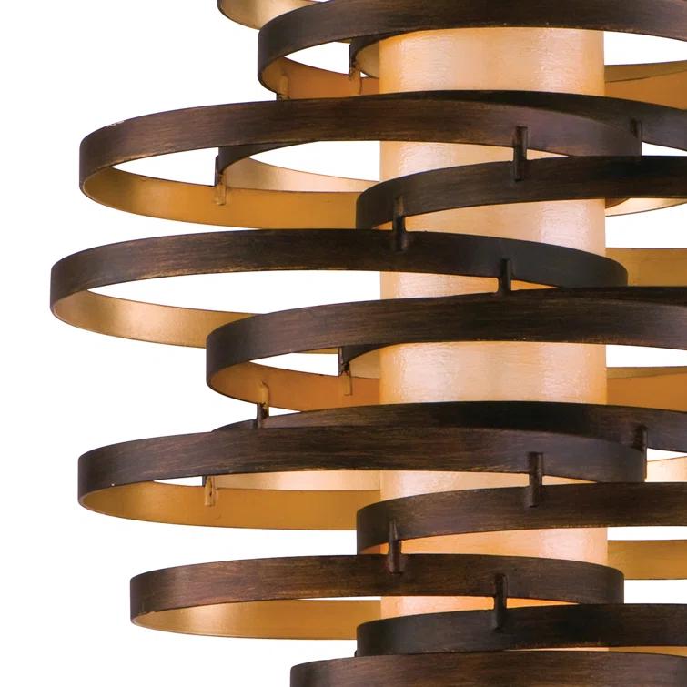 Corbett Lighting Vertigo Unique Geometric Chandelier