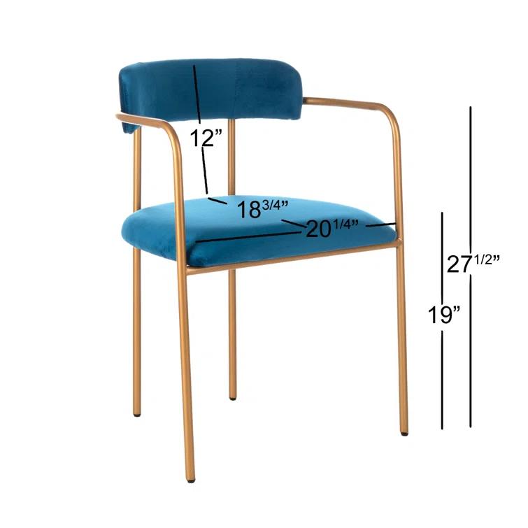 Lenna Upholstered Dining Arm Chair
