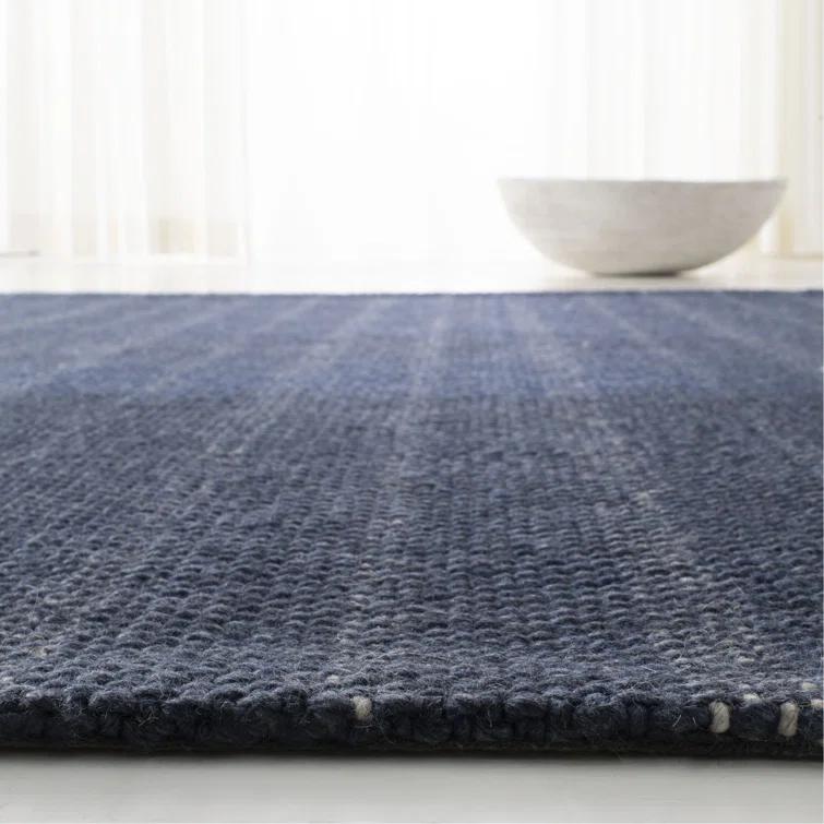 Miles Lauren Ralph Lauren Hand Woven Wool, Viscose Striped Rug