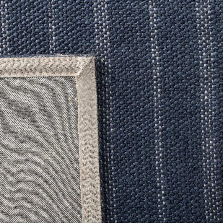 Miles Lauren Ralph Lauren Hand Woven Wool, Viscose Striped Rug