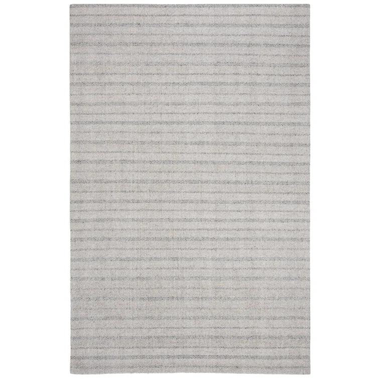 Miles Lauren Ralph Lauren Hand Woven Wool, Viscose Striped Rug