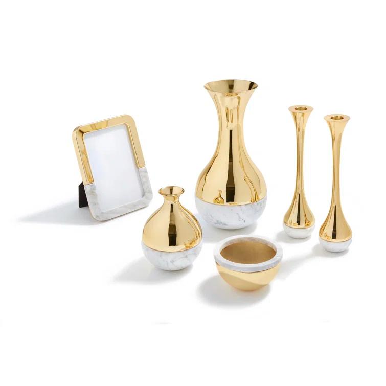 Anna New York 2.75'' H Tabletop Candlestick (Set of 2)