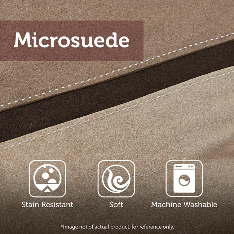 Madison Park Boone 7 Piece Faux Suede Comforter Set