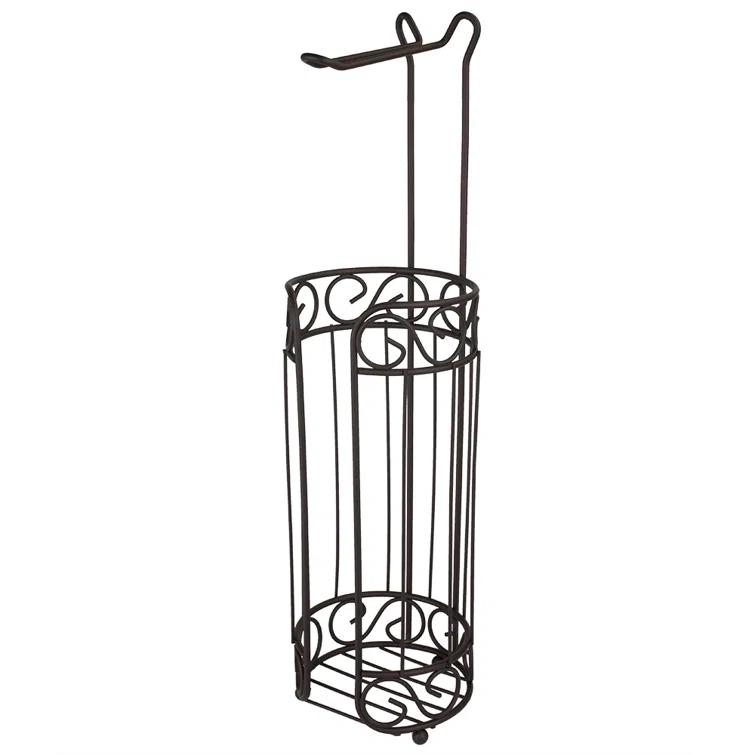 Fleur De Lis Living Margarida Free Standing Toilet Paper Holder