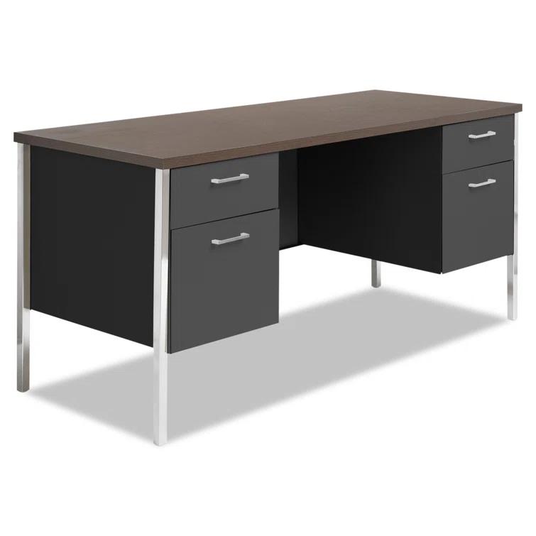 Double Pedestal Steel Credenza