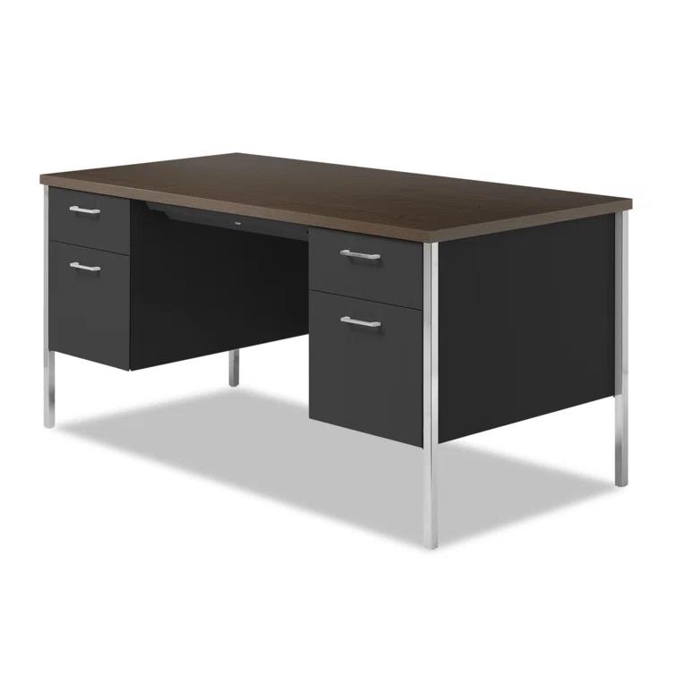 Double Pedestal Steel Credenza