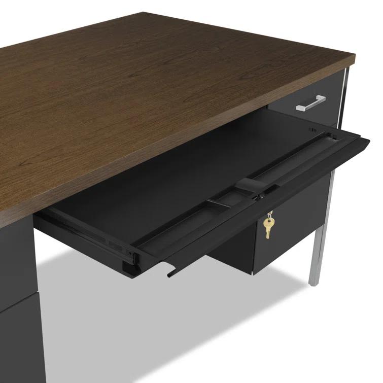 Double Pedestal Steel Credenza