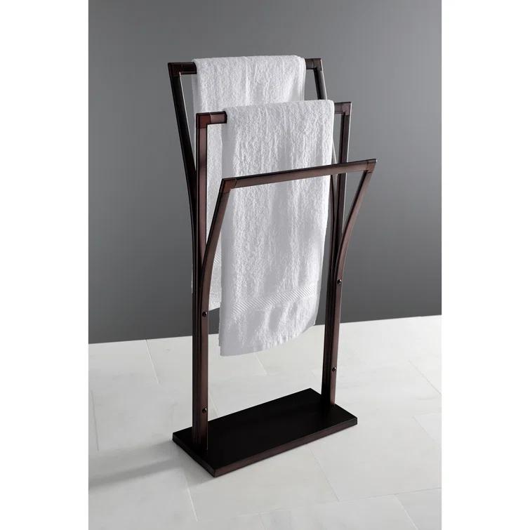 Kingston Brass Edenscape Freestanding Y-Style Towel Rack