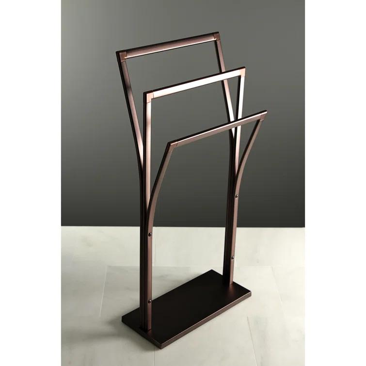 Kingston Brass Edenscape Freestanding Y-Style Towel Rack