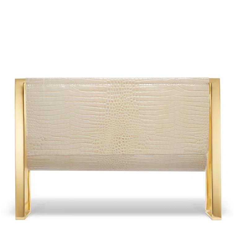 AERIN Croc Free Standing Magazine Rack