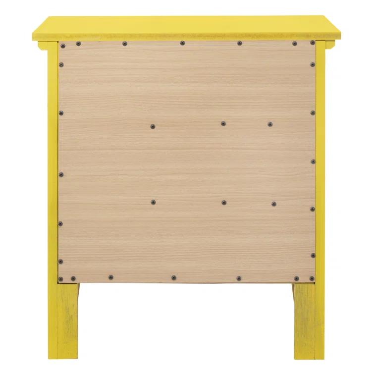 Hammond 3 - Drawer Nightstand Bed Side Table Wood Nightstand Small Bedside Table And Dresser