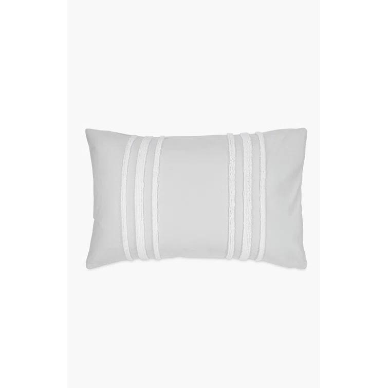 DKNY Chenille Stripe 100% Cotton 3 Piece Comforter Set