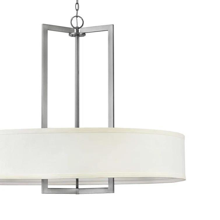 Hampton 3 - Light Unique / Statement Drum Pendant