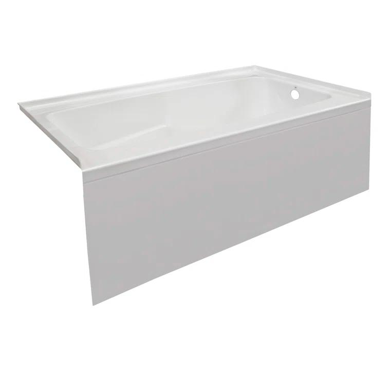 Kohler Avec 60 In. X 30 In. Alcove Bath, Left Drain K-25830-RA-0