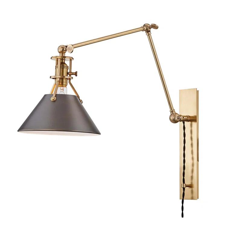 Metal No. 2 Plug-in Sconce by Mark D. Sikes