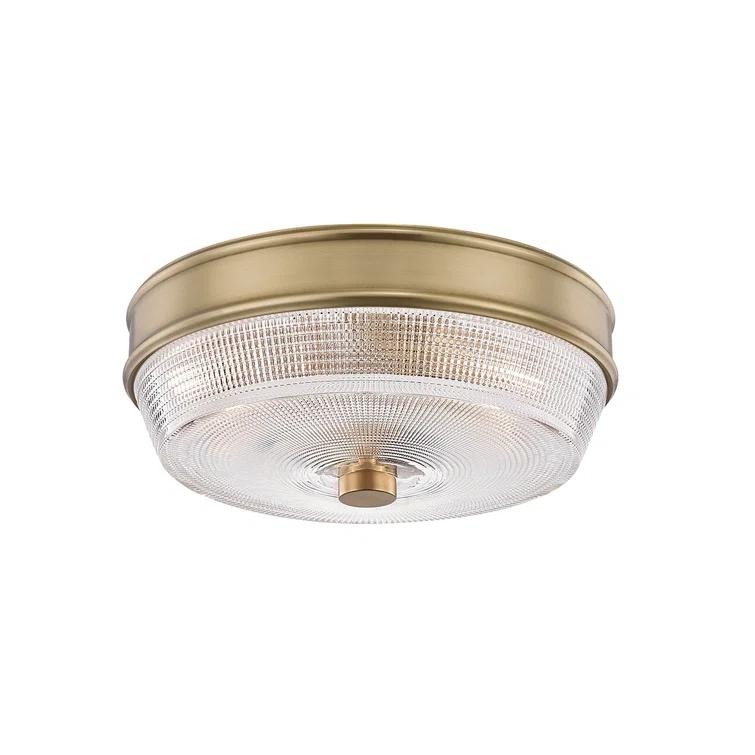 Grace 2 Light Glass Flush Mount