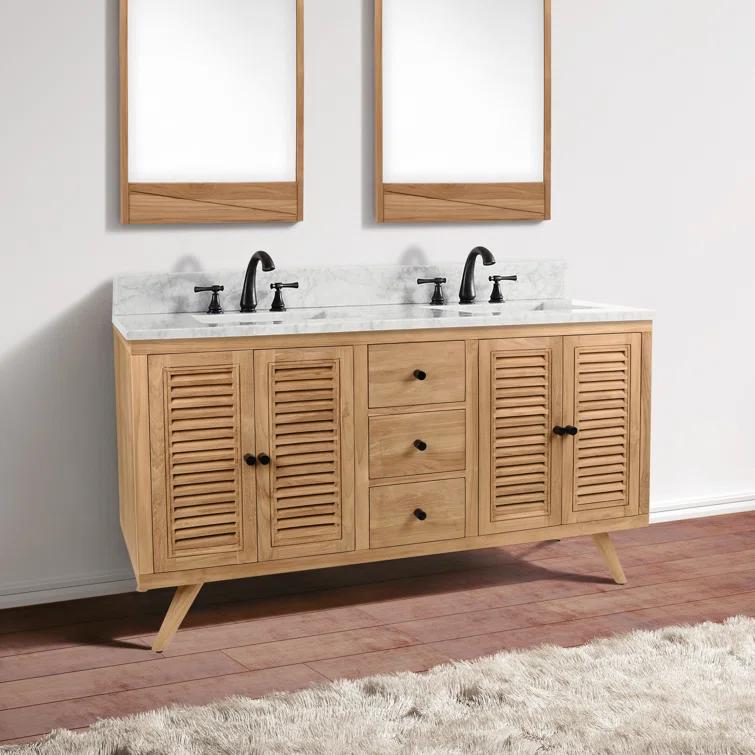 Quentin 60'' Double Bathroom Vanity