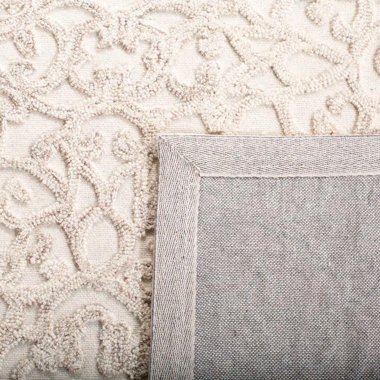 Sarina Trace Hand Tufted Wool And Cotton With Latex Abstract Rug
