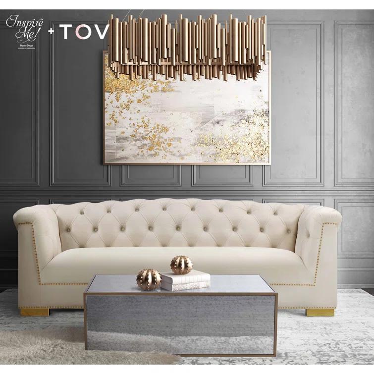 Lana Mirrored Coffee Table
