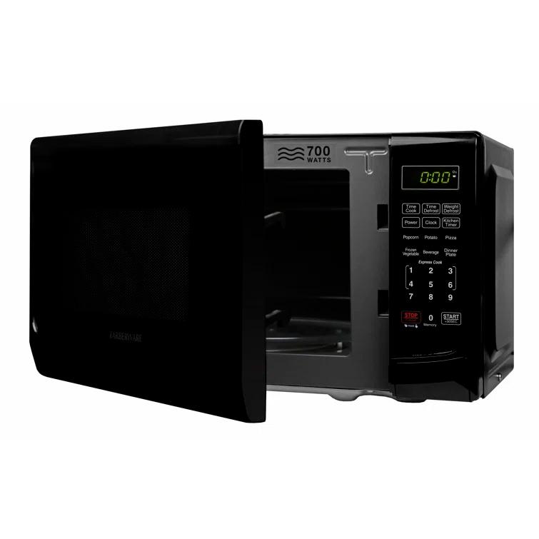 Farberware Farberware Countertop Microwave .7 Cu. Ft. 700-Watt Compact Microwave Oven FMO07ABTBKA