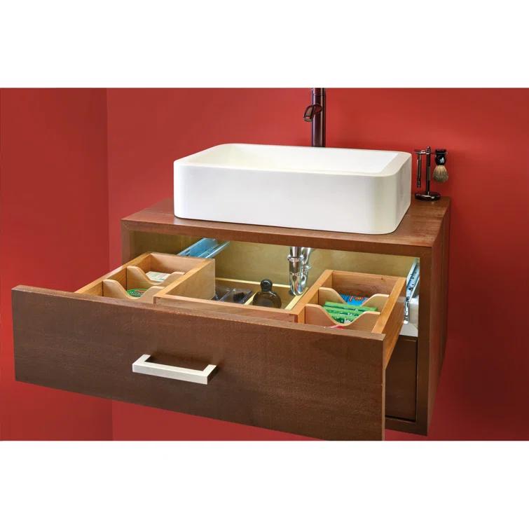 Rev-A-Shelf Rev-A-Shelf Wood Vanity Sink Cabinet Pull Out Organizer