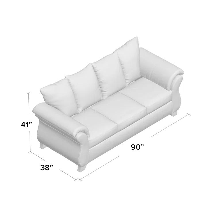 Darcy 89'' Upholstered Sofa