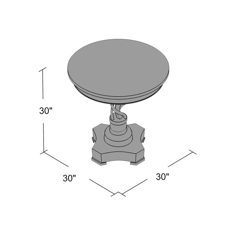 Corwith Solid Wood End Table
