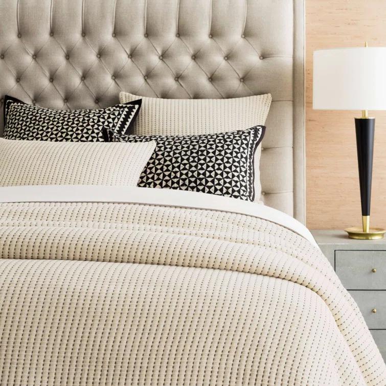 Pick Stitch Matelasse Coverlet