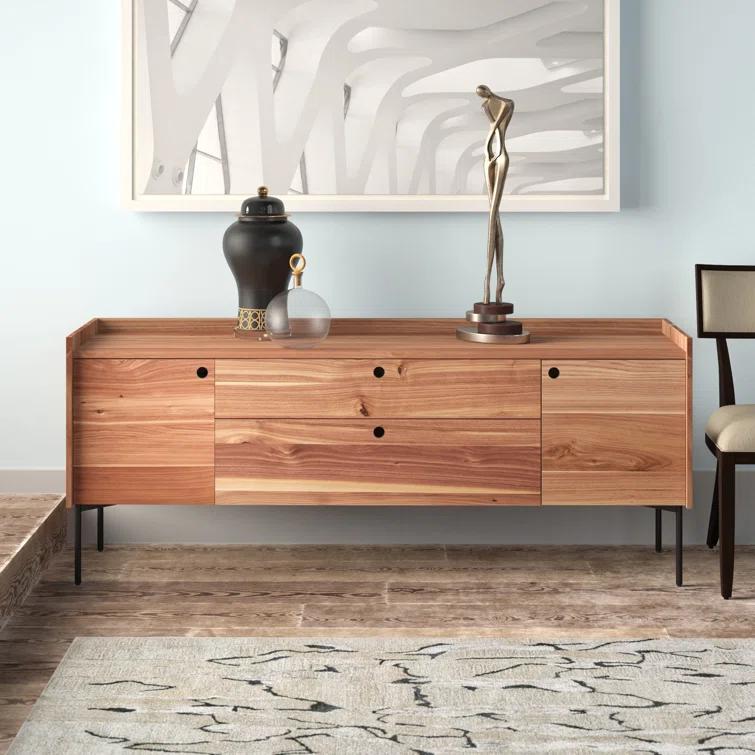 Blu Dot Peek 70'' Solid Wood Sideboard