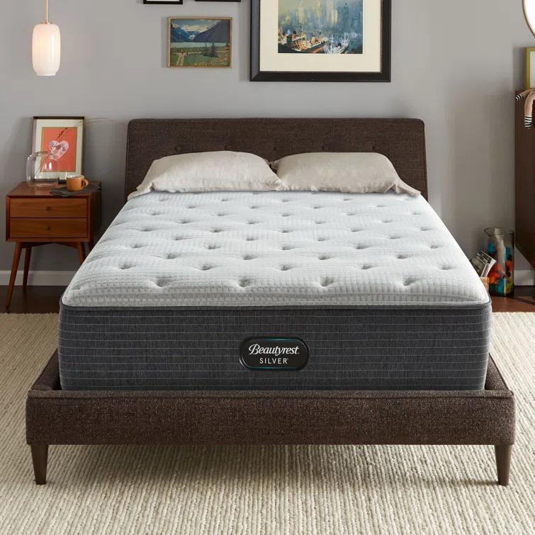 Beautyrest Silver BRS900-C Medium 14.5" Innerspring Mattress and Box Spring Set