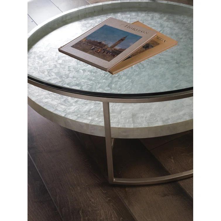 Signature Designs Cumulus Capiz Cocktail Table