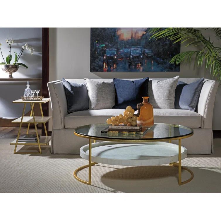 Artistica Home Signature Designs Cumulus Capiz Cocktail Table