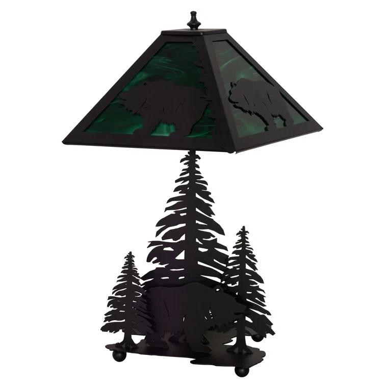 Meyda Lighting Rustic Lodge Table Lamp