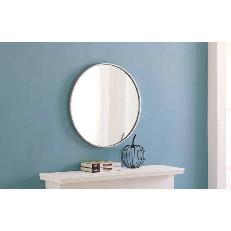 Sabine Metal Round Wall Mirror