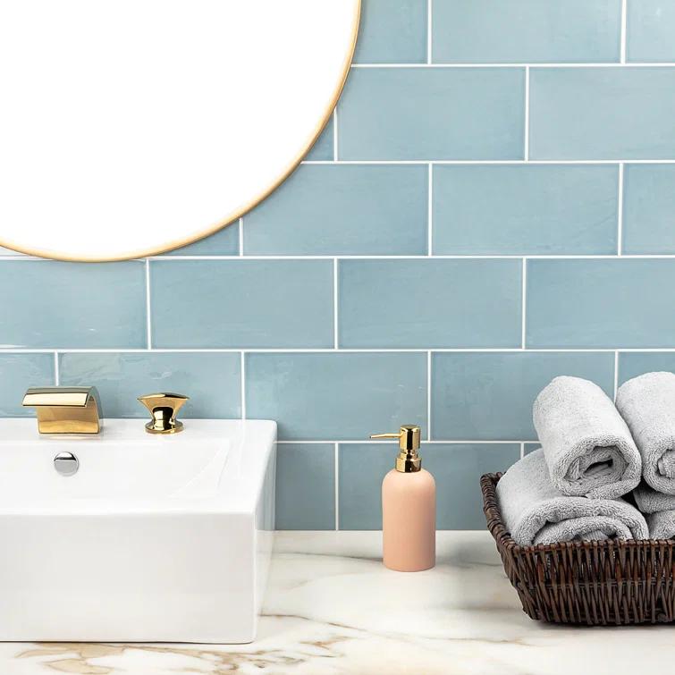 Bond Tile Bridgetown 5" x 10" Ceramic Elongated Subway Wall Tile (9.90 Sq. Ft. / Case)