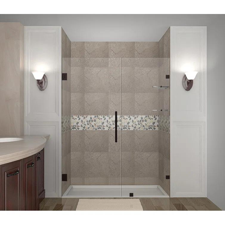 Nautis GS Hinged Frameless Shower Door