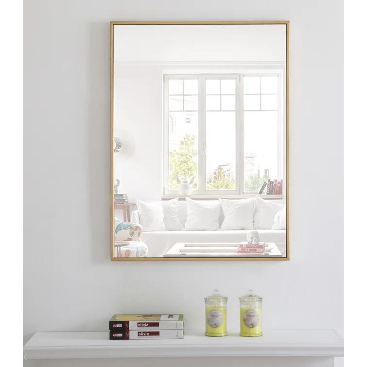 Sabine Metal Rectangle Wall Mirror