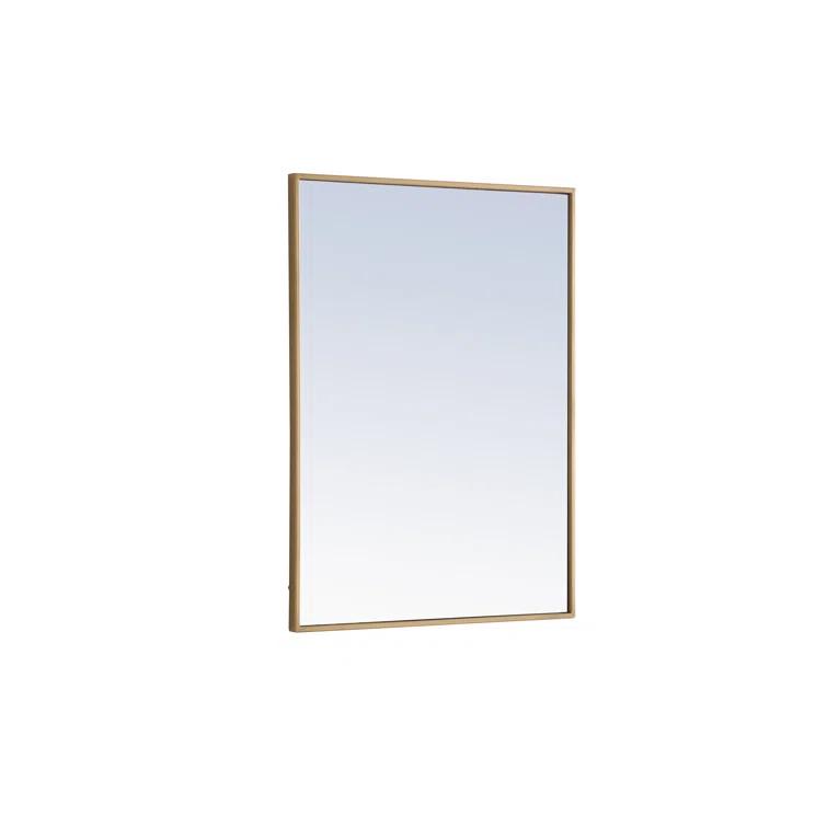Sabine Metal Rectangle Wall Mirror