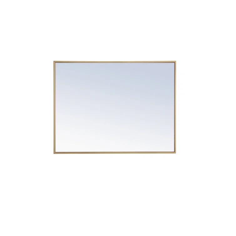 Sabine Metal Rectangle Wall Mirror