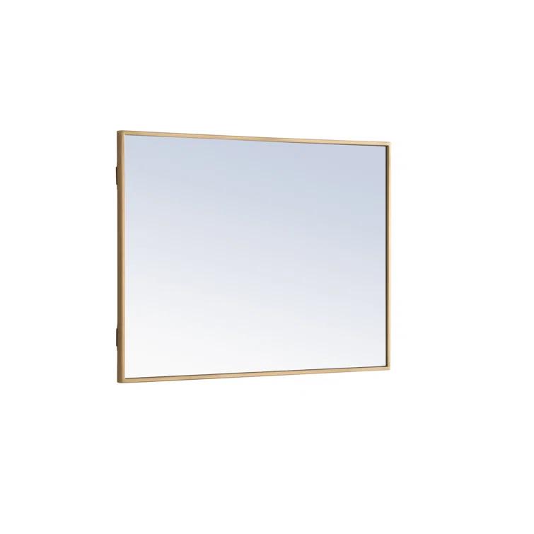 Sabine Metal Rectangle Wall Mirror