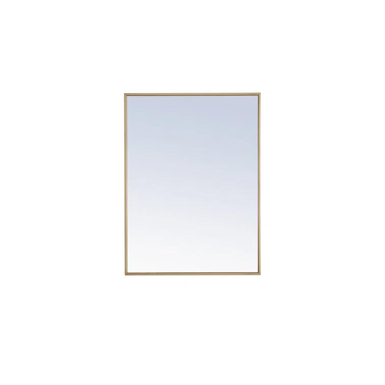 Sabine Metal Rectangle Wall Mirror