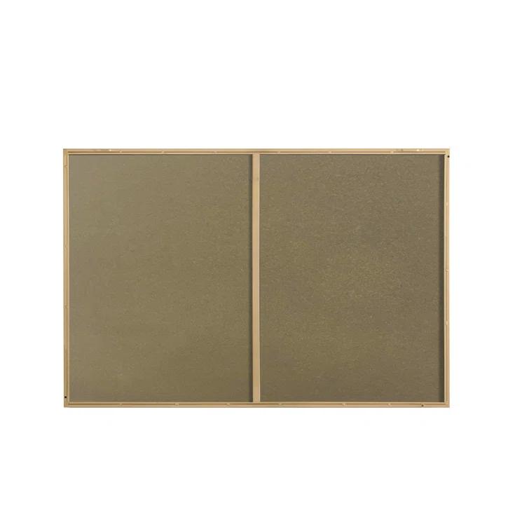 Sabine Metal Rectangle Wall Mirror
